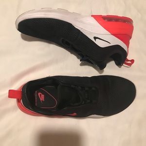 Red, white and black Nike’s